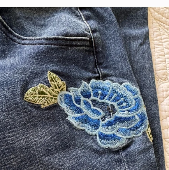 Desigual Boho Hippie Joggers Style Jeans Size 32 - Picture 5 of 10